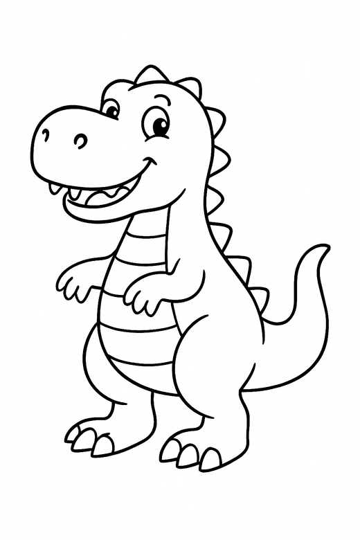 Omalovánky Dinosauři — kategorie