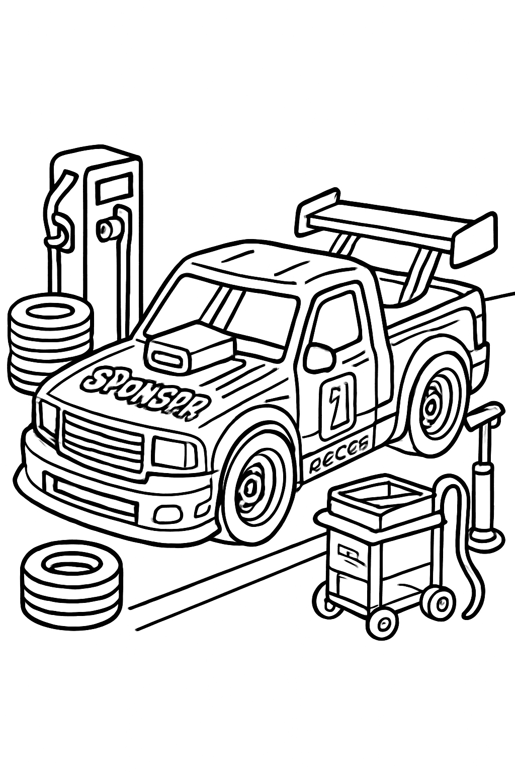 Závodní truck