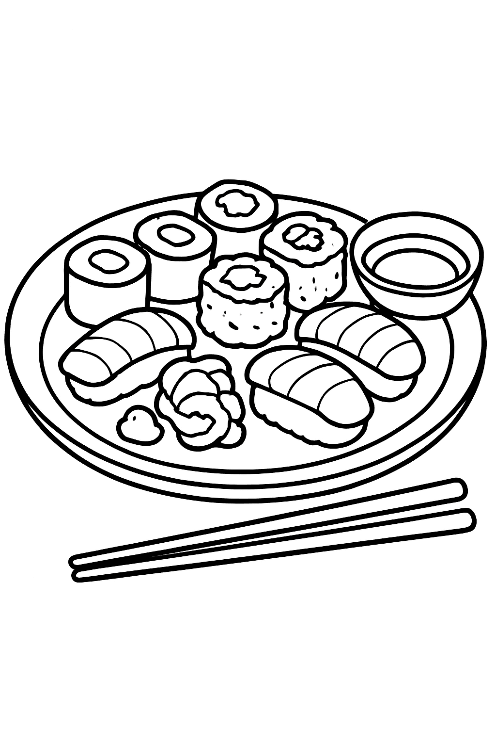 Sushi talíř