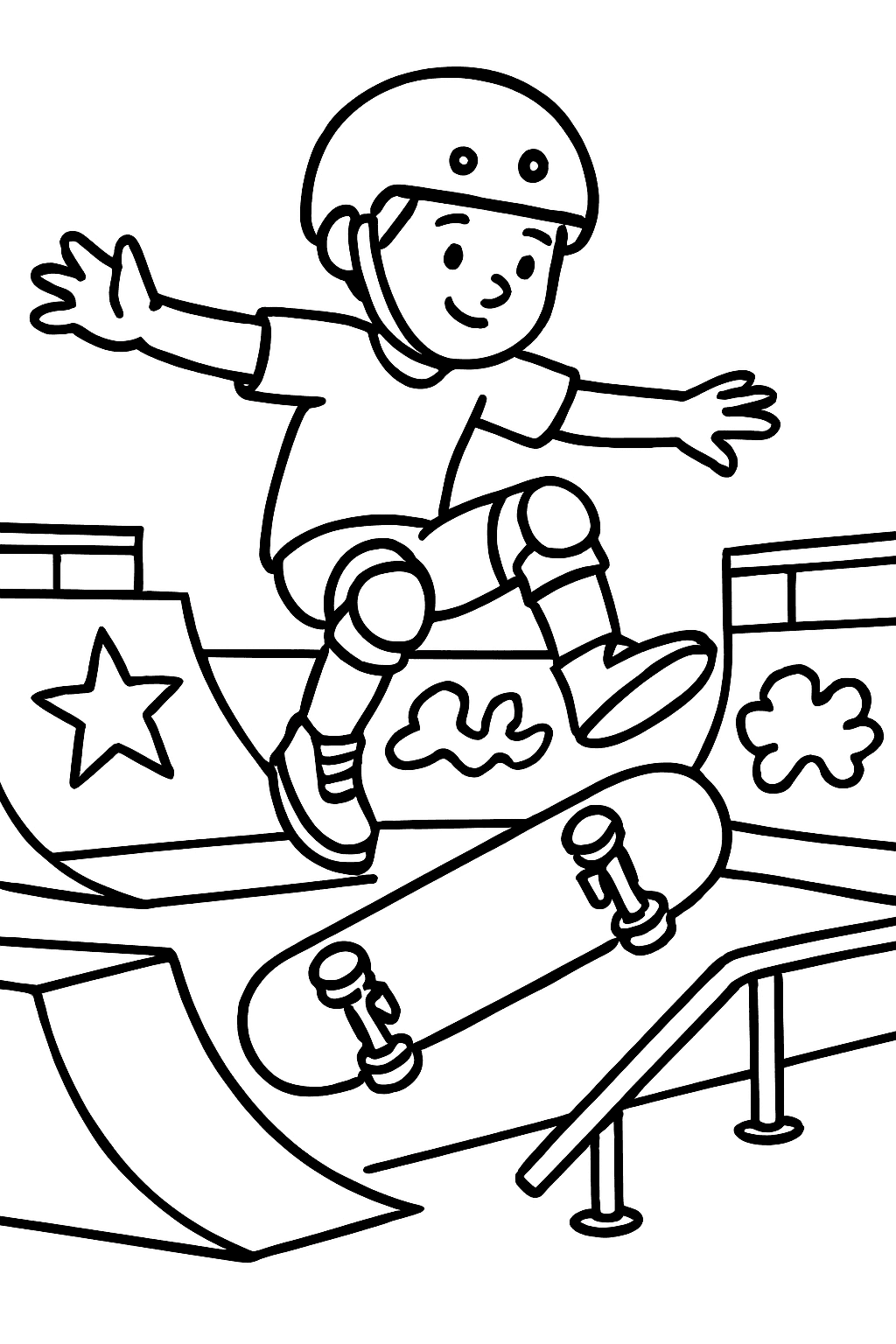 Skateboarding
