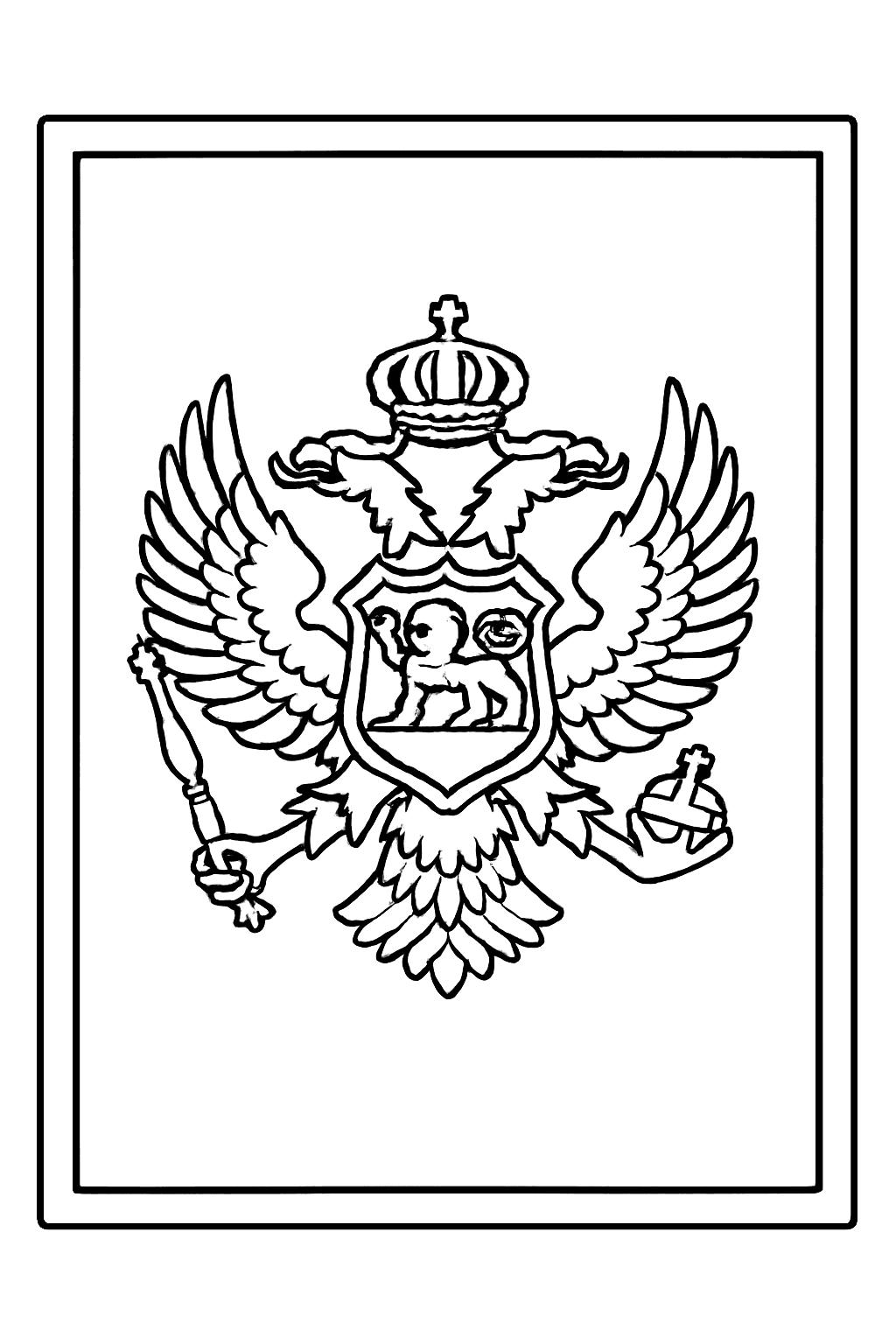 Vlajka Černé Hory