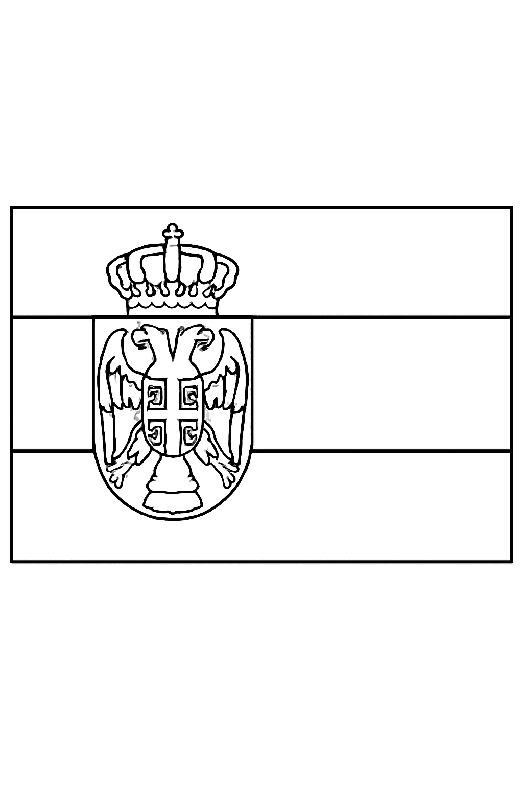 Srbská vlajka